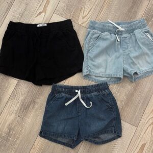 Cat & Jack Black and Blue Relaxed Fit Shorts